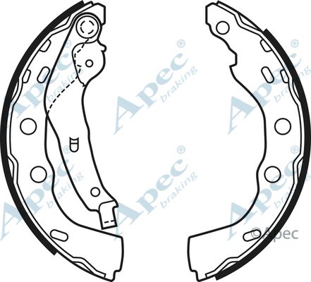 APEC BRAKING Jarrukenkäsarja SHU709